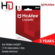 McAfee Internet Security Protection 1 PC 3 Year