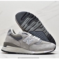 New Balance RC W998GY origin light grey top leather walking shoes