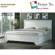 PTSB - LY - QUEEN SIZE BED WITH WOOD FRAME / KATIL KAYU SAIZ QUEEN