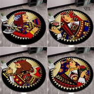 NEX Mini Mahjong Table Mat Rub Mute Household Anti-skid  Mahjong Carpet Mahjong Rubber Table Cloth F
