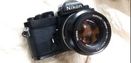 Nikon FM (BP)+50/1.4菲林相機
