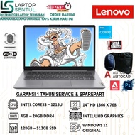 Laptop Murah Lenovo Ideapad Slim 1 14 Intel Core i3 1215U RAM 20GB