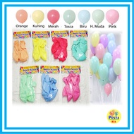 ! (10Pcs) Macaroon balloons (2.8gr), 1 Color Macaroon balloons, soft pastel birthday balloons