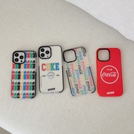 Coke Letter Sticker Case For IPhone 16 17 Pro Max Cover 16E 16PLUS Silicone Soft Clear Bumper 17 Sho