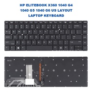 H/P ELITEBOOK X360 1040 G4 1040 G5 1040 G6 US LAYOUT LAPTOP KEYBOARD