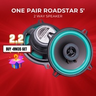 1 SET VO-502 ROADSTAR 5" 2 WAY SPEAKER