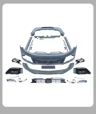 Car Accessories Body Kit for Volkswagen Golf 6 Update to R20 Style Front Bumper Grille Rear Bumper S