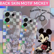 MY$-1 2026! Back Skin Motif 3D MICKEY MOUSE Clear OPPO FIND X8 X8Pro A60 A38 A18 A78 A17 X5 X3 PRO A