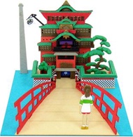 全新日版 mini 紙模型 6x6x5cm 千與千尋 油屋與千尋 情景模型 Paper Craft 宮崎駿 Ghibli Spirited Away