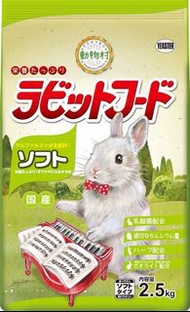 日本 動物村 Yeaster 鋼琴兔 飼料 紫花苜蓿 幼兔飼料 2.5kg