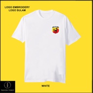 Round Neck T shirt Microfiber Quick Dry Fit Jersey Logo Embroidery Sulam Abarth Scorpion Car Italian