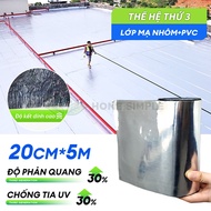 MÀNG CHỐNG THẤM PVC Khắc phục dột mái sau bão(YAGI) Băng Keo Chống Thấm Cuộn 5 mét Rộng Khổ Lớn Chốn