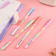 1/3pcs Rainbow Gel Pen Color Changed Pen Paper Fluorescent Paint Writing Markers Highlighters Kids P
