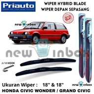 Wiper Depan Priauto Hybrid Blade Honda Civic Wonder / Grand Civic