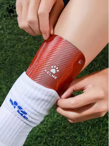 Kelme Professional Carbon Fiber Leg Protection Board Football Insert Board Leg Protection Board Yout