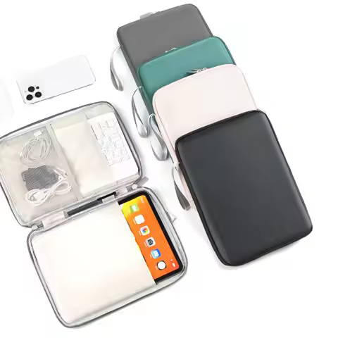 Padded Protective Travel Bag Portable Handbag Tablet Handbag Case for iPad Air M2/Pro M4 13inch for 