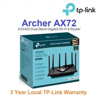 TP-LINK ARCHER AX72 AX5400 Dual-Band Gigabit Wi-Fi 6 Router - 3 Year Local TP-Link Warranty