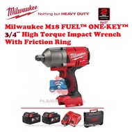 Milwaukee M18 FUEL™ ONE-KEY™ 3/4˝ High Torque Impact Wrench With Friction Ring