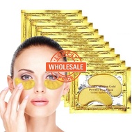[Wholesale] Premium Quality Anti-Aging Gold Powder Crystal Eye Mask / Bamboo Charcoal Oil Control Blackhead Nose Mask / 24K GOLD Active Face Mask Powder / Mask Bowl Spoon Tools