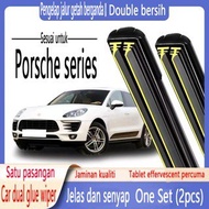 Porsche Car Series Wiper Double Rubber Strip Wiper Cartilage Wiper Taycan/911/Boxster/Cayenne/Cayman