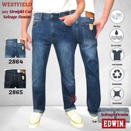 🔥Limited Edition🔥 EDWIN®️ Men’s 505 Selvage Japan Denim Straight Cut Jeans ( 7505) | Seluar Jeans