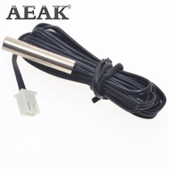 50CM 1M 2M 3M NTC Thermistor Sensor Suhu Wayar Probe Kalis Air 10K 1% 3950 W1209 W1401 kabel AEAK