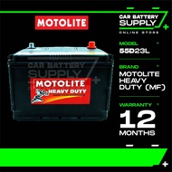 55D23L | MOTOLITE HEAVY DUTY MF | Car Battery Bateri Kereta | Toyota Innova Camry Alphard Estima Vel
