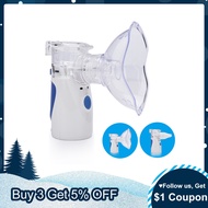 ღPortable Mesh Nebulizer Handheld Medical Steam Inhaler Asthma COPD Steaming Device Vaporizer UFSSP