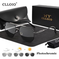 【CW】 CLLOIO New Fashion Photochromic Sunglasses Men Polarized Glasses Chameleon Anti glare Driving Oculos de sol