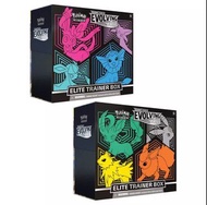 美版 Pokemon Card English PTCG Evolving Skies Elite Trainer Box ETB 10 Boxes Case Factory Sealed SS7 E