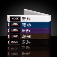 JIUJITSU Hook Fight Gear BELT, Bjj BELT, Brazilian JIUJITSU BELT