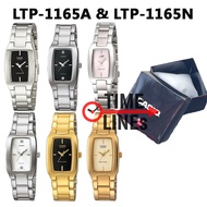 !!ประกันพร้อมกล่อง CMG!! CASIO ของแท้ 100% รุ่น LTP-1165A LTP-1165N นาฬิกาผู้หญิง ขายดี ใส่สวยรับข้อมือ สายสแตนเลส พร้อมกล่อง รับประกัน 1ปี  LTP1165 LTP-1165