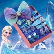 Christmas Kids Hair Accessories Cartoon Frozen Accessories Gift Set for Kids Girl