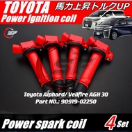 Toyota Vellfire/ Alphard AGH30 2.5 Speed Line High Red Performance Ignition Coil