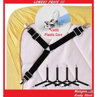 Bedsheet Triangle Clip Clipper Mattress Holder Elastic Grippers Bed Sheet Klip Cadar Tilam 1pcs