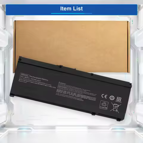SR04XL 70.07Wh 15.4V Laptop Battery For HP Omen 15-ce000 15-dc0000 Pavilion Gaming 15 15-cb000 Serie