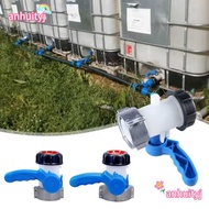 AHTY IBC Tank Tap Pipe Connector, DN40/DN50 1000L Container Male Export Butterfly Valve Switch, Gard