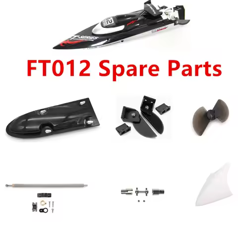 Feilun FT012 RC Boat Spare Parts Accessories Motor Servo ESC Charger Body Cover Shell Propeller Wate