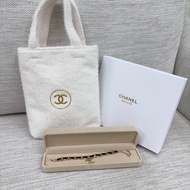 Chanel Beauty贈品 絨毛手拿袋 x DIY手鏈套裝
