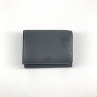 【二手】 LOEWE Anagram 三折錢包，黑色