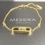 Messika 925 Sterling Silver Full Diamond Net Red Same Style Ladies Bracelet Simple Fashion Exquisite