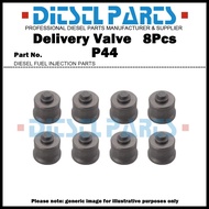 8Pcs Diesel Injection Pump Delivery Valve P44 134110-4520 for Mitsubishi Fuso 6D22T 8DC8 8DC9 8DC10 