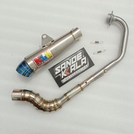knalpot racing ekzos FZ150I RACING FZ150i nlk full System