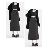 Bored of standing knee-length evening dresses, A-shaped 80-83cm, calf-length with QC L1 belt accesso