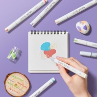 COPIC acrea Water-Based Marker/Bright Color/6 Colors Set