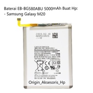Original Baterai EB-BG580ABU Buat Handphone Samsung Galaxy M20