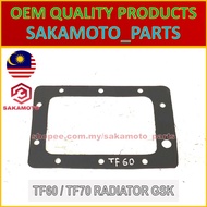 Yanmar TF70 TF90 TF120 TF160 condenser gasket radiator gasket