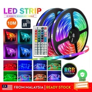 5M Malaysia UK Adapter 3528/5050 RGB Strip Color Remote RGB LED Light TV LED Backlight - CLEAR STOCK