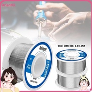 ORIENTTK Low Temperature Welding Wire, FLUX 2.0% 20g 50g 100g 0.8 1.0mm  Corel Solder, Durable No-cl