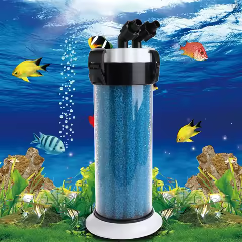 Aquarium Pre Filter External Sponge Barrel For Fish QZ-30 Box Device